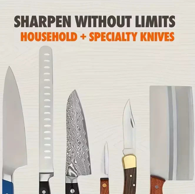 Hommivo™ Rolling Knife Sharpener Kit